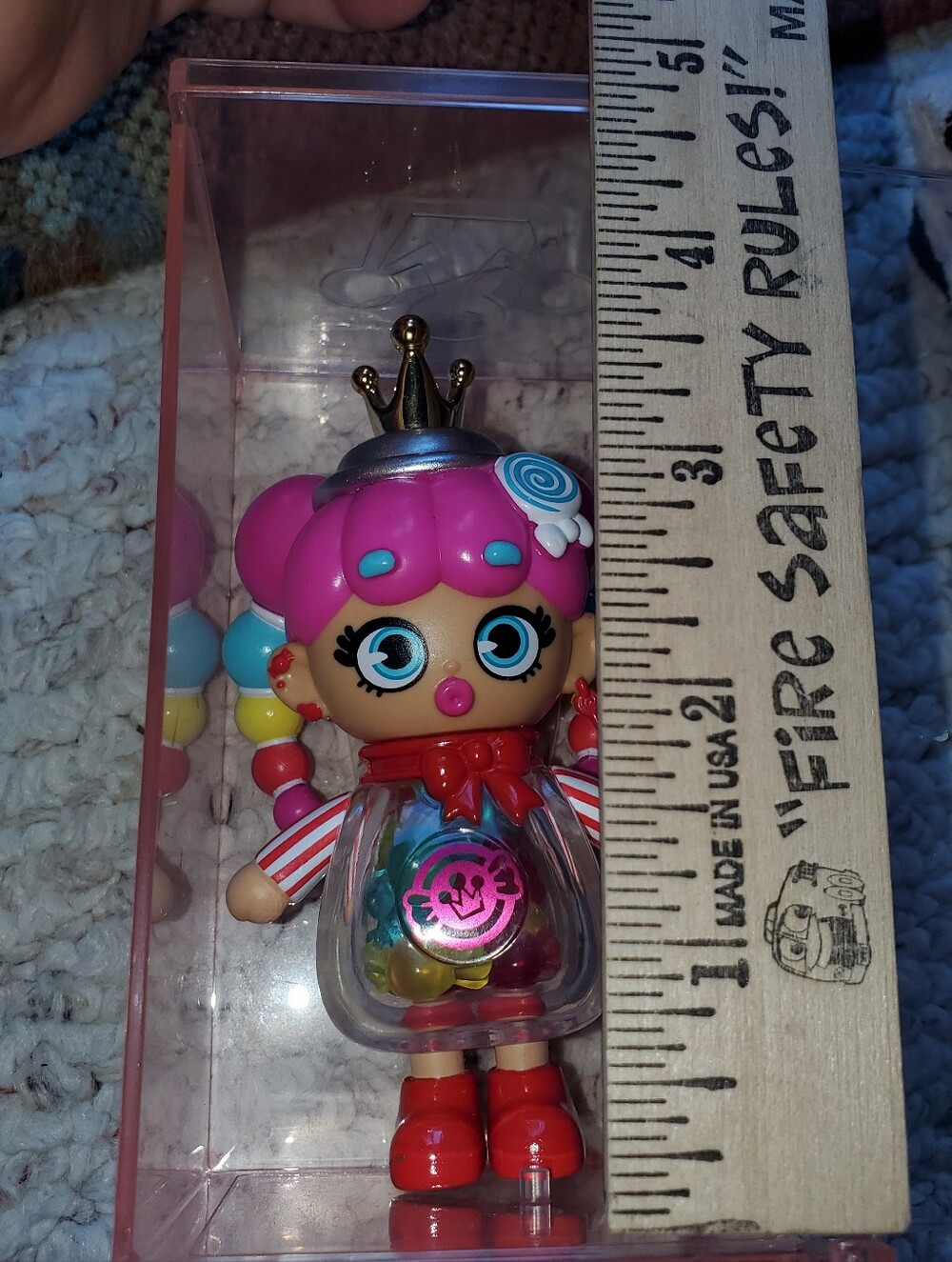 XOX Kweenie Doll in box. Kween of Suga 4.5" with card